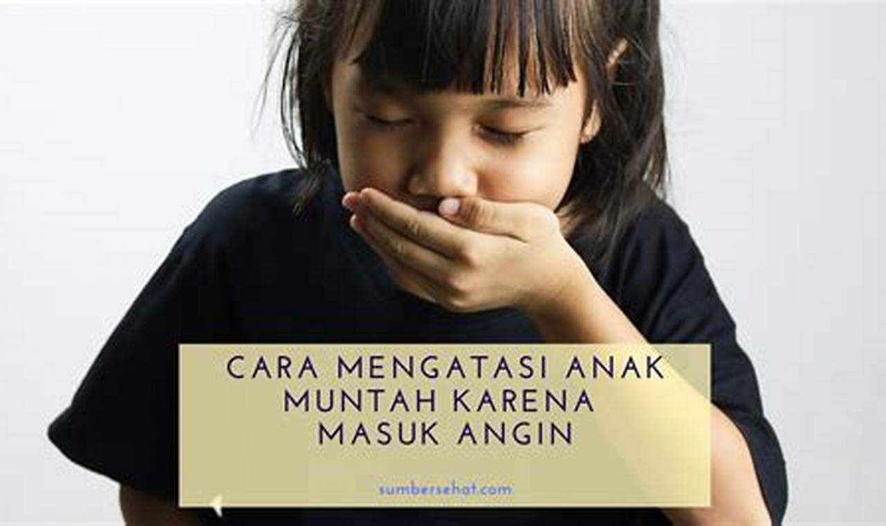 cara mengatasi mual masuk angin